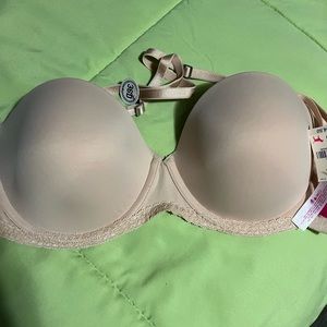 Victoria's Secret PINK Convertible Strapless Bra 36D